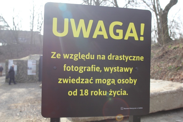 Wystawa o wojnie na Ukrainie