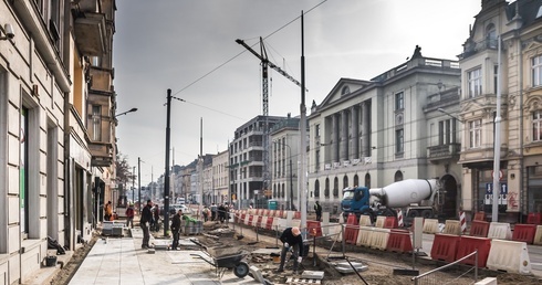 Katowice. Ulica Warszawska się zazieleni