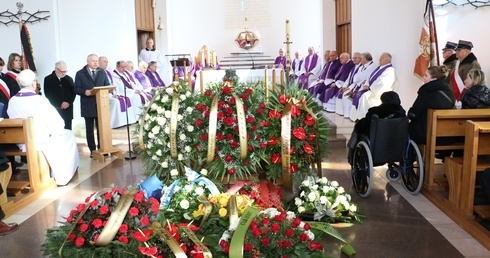 Pogrzeb prof. Witolda Cęckiewicza