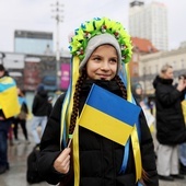 Katowice: Ukraińcy podczas marszu przypominali o rosyjskiej agresji i prosili o dalsze wsparcie