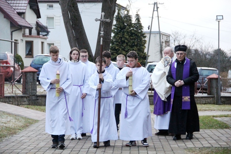 Iwkowa. Wprowadzenie relikwii św. Andrzeja Boboli