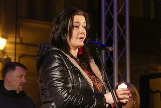 Polacy i Ukraińcy modlili się razem na Rynku w Bielsku-Białej