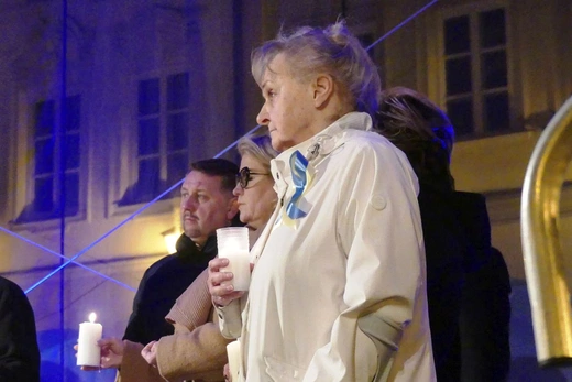 Polacy i Ukraińcy modlili się razem na Rynku w Bielsku-Białej