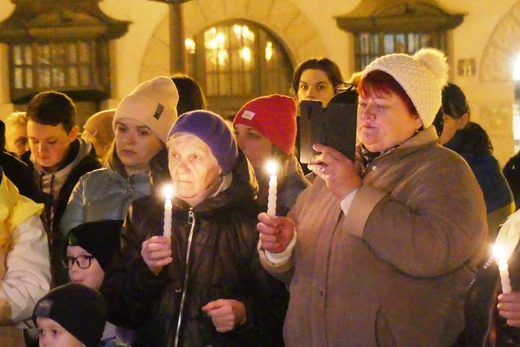 Polacy i Ukraińcy modlili się razem na Rynku w Bielsku-Białej