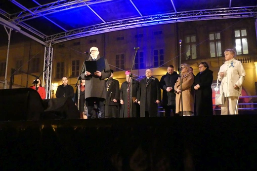 Polacy i Ukraińcy modlili się razem na Rynku w Bielsku-Białej