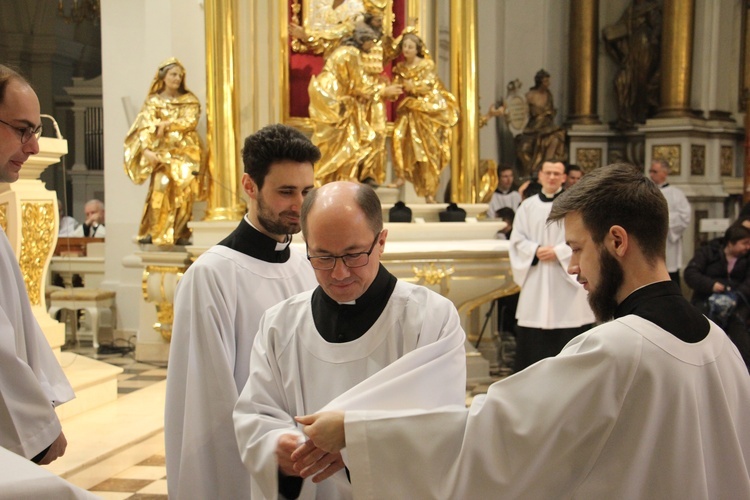 Obłóczyny w seminarium 