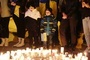 Ekumeniczna modlitwa o pokój w Ukrainie na Rynku bielskiej starówki.