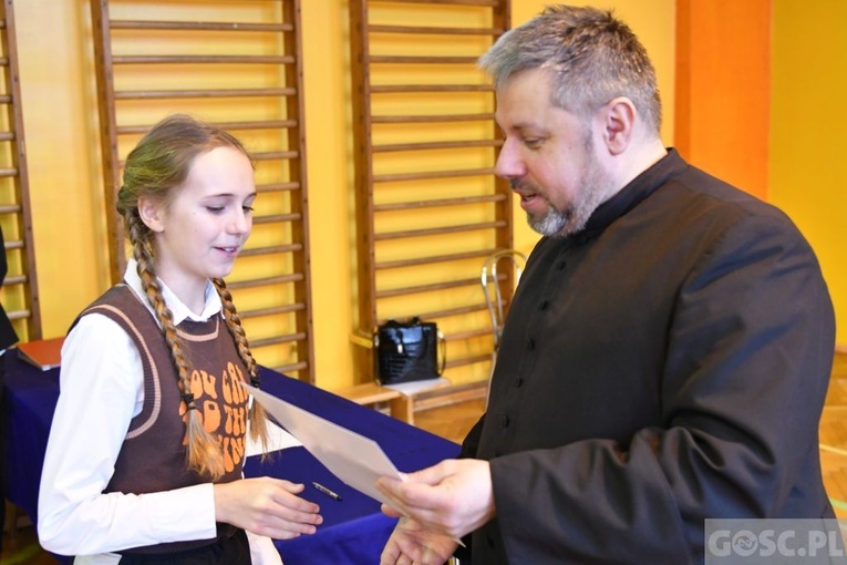 Osiecznica. Etap rejonowy Diecezjalnego Konkursu Wiedzy Biblijnej Biblista Junior