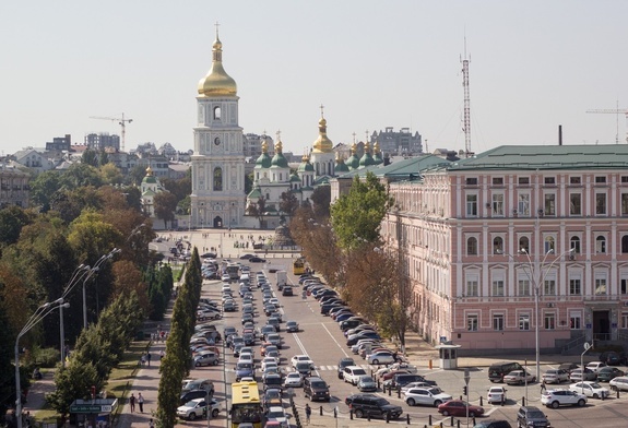 Obecnie w Kijowie jest ok. 3,5 mln ludzi; rok temu było ok. 800 tys.