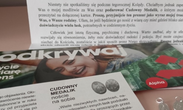 List do parafian, którzy nie przyjęli kolędy