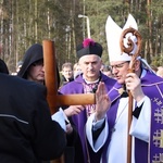 Pożegnanie pierwszego proboszcza w Baninie