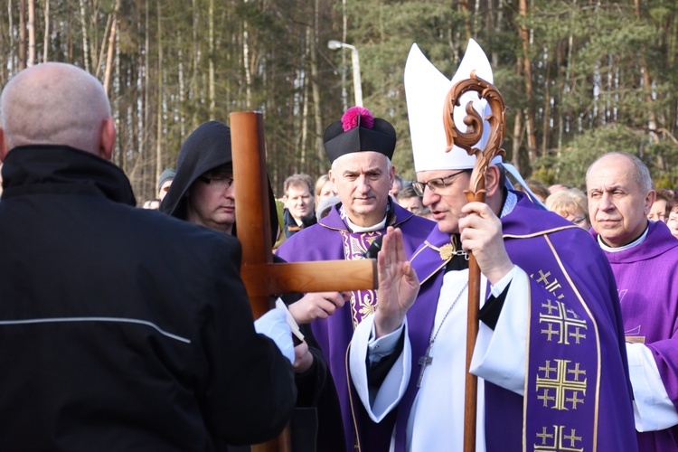 Pożegnanie pierwszego proboszcza w Baninie