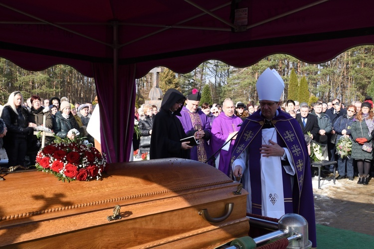 Pożegnanie pierwszego proboszcza w Baninie