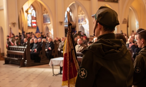 Katowice. Msza św. z okazji w Dnia Żołnierzy Wyklętych 