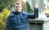 Tomasz Gawidziel jest jednym z organizatorów modlitwy różańcowej dla mężczyzn.