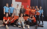 Uczestnicy projektu "Podnieś głowę" z bursy międzyszkolnej w Tarnowie.