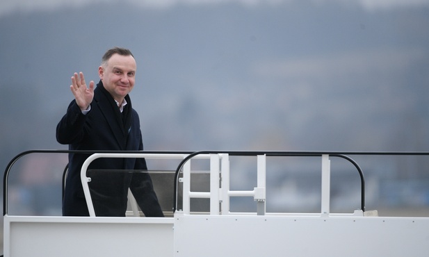 Prezydent Duda przybył do Kataru na V Konferencję ONZ w sprawie państw najsłabiej rozwiniętych