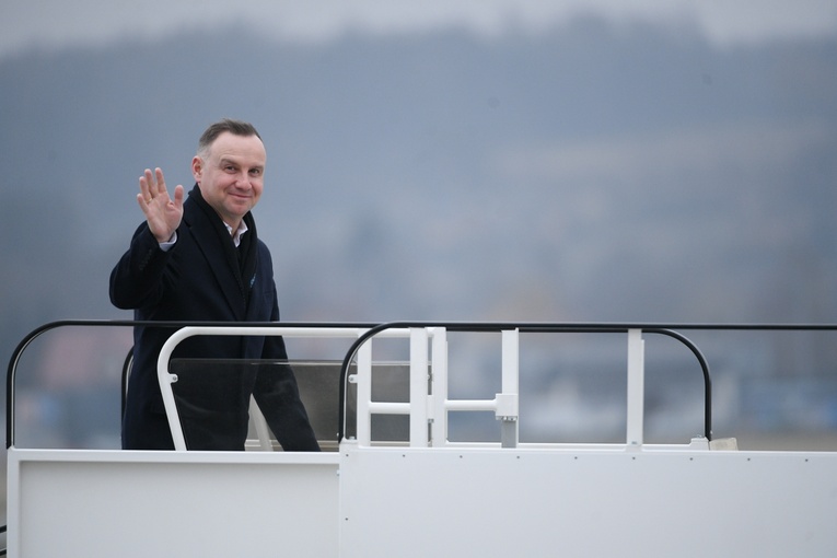 Prezydent Duda przybył do Kataru na V Konferencję ONZ w sprawie państw najsłabiej rozwiniętych