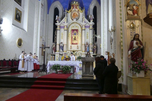 Ze św. Kazimierzem w Rajczy - przy wyremontowanych organach 