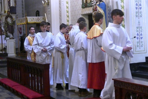 Ze św. Kazimierzem w Rajczy - przy wyremontowanych organach 