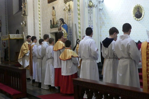 Ze św. Kazimierzem w Rajczy - przy wyremontowanych organach 