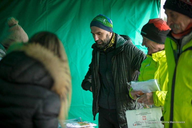 Bieg "Tropem Wilczym" w Marcinowicach