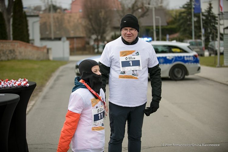 Bieg "Tropem Wilczym" w Marcinowicach