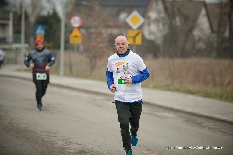 Bieg "Tropem Wilczym" w Marcinowicach