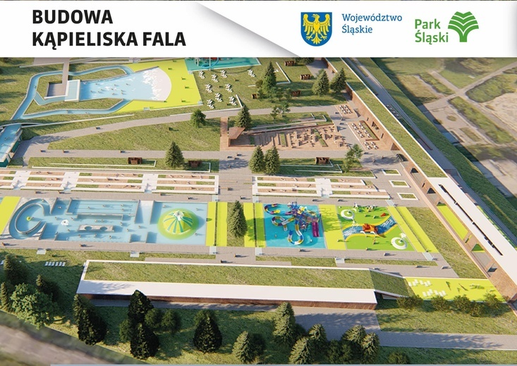 Chorzów. Park Śląski zamówił budowę nowego kąpieliska "Fala"