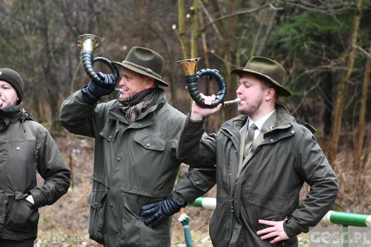 Jenin. Poświęcenie leśnej drogi krzyżowej