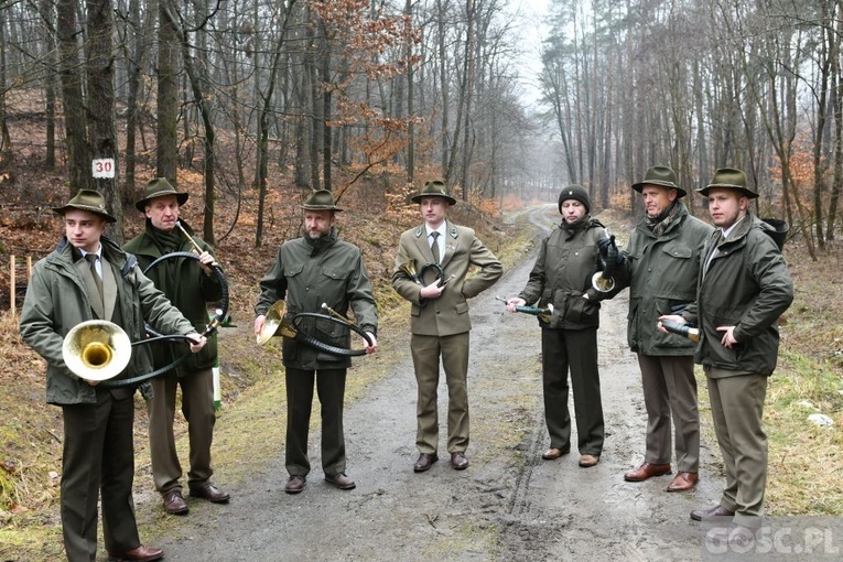 Jenin. Poświęcenie leśnej drogi krzyżowej