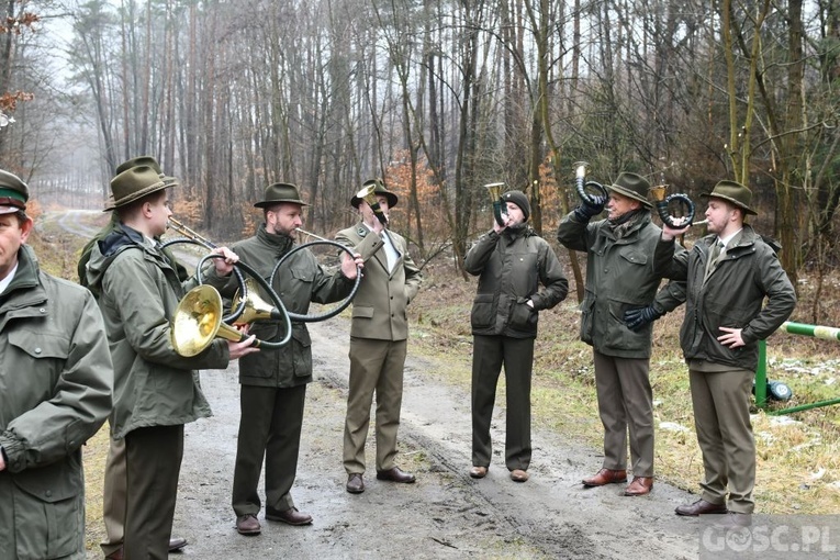 Jenin. Poświęcenie leśnej drogi krzyżowej