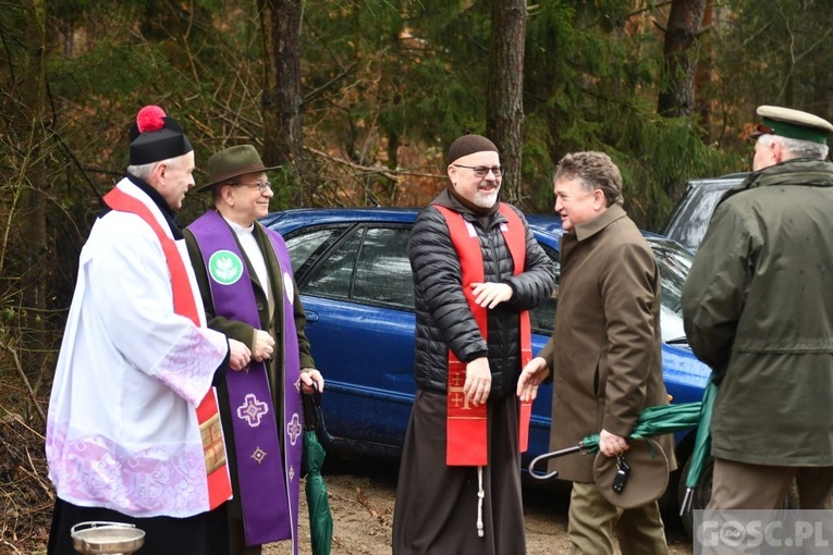 Jenin. Poświęcenie leśnej drogi krzyżowej