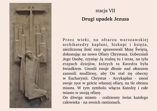 Droga Krzyżowa w archikatedrze warszawskiej