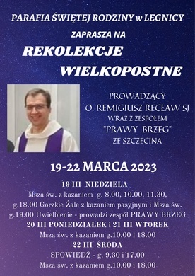 O. Recław będzie w Legnicy