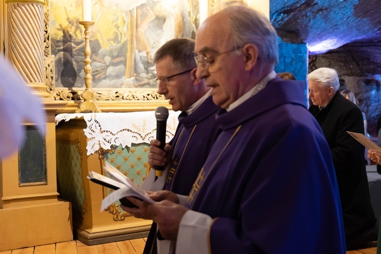 Bochnia. Uroczystość Domowego Kościoła w kopalni