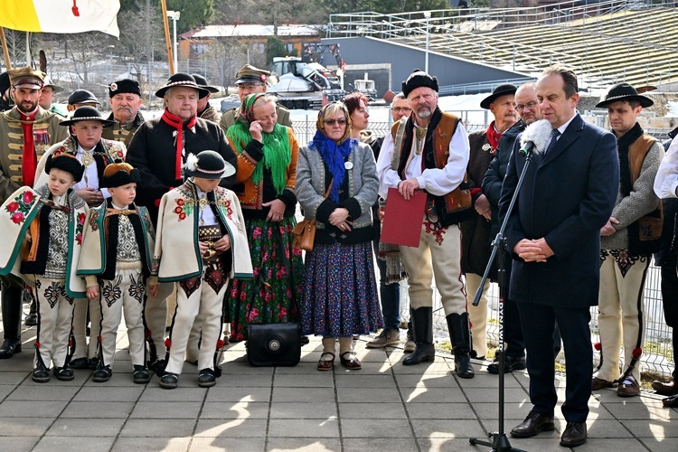 Samorządowcy pod Wielką Krokwią