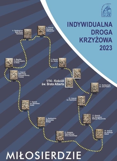 Trasa liczy ok. 20 kilometrów.