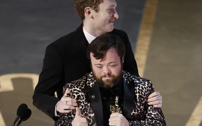 Aktor z zespołem Downa odebrał Oscara za film, w którym wystąpił