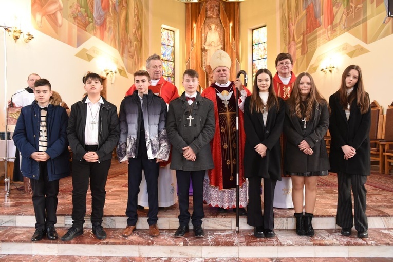 Bierzmowanie w Pustkowie