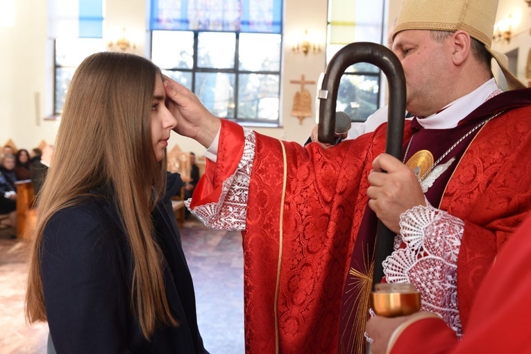 Bierzmowanie w Pustkowie