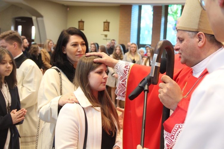 Bierzmowanie u Jana Pawła II w Nowym Sączu