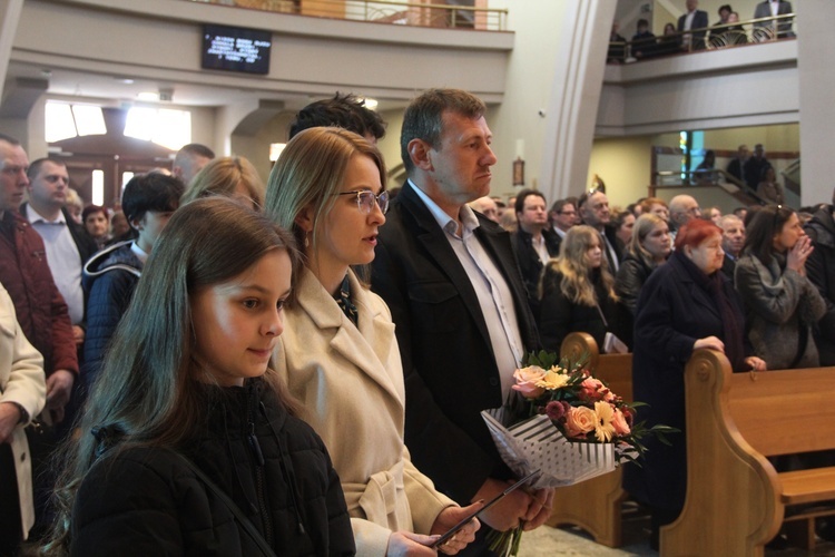 Bierzmowanie u Jana Pawła II w Nowym Sączu