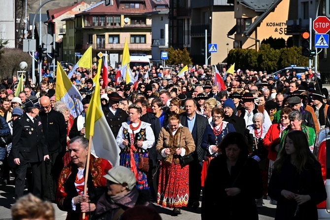 Marsz w obronie św. Jana Pawła II 