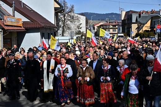 Marsz w obronie św. Jana Pawła II 