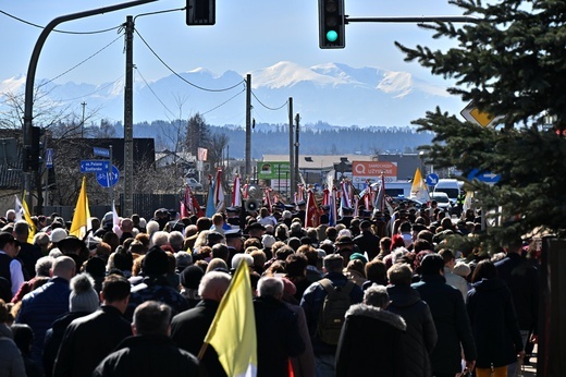 Marsz w obronie św. Jana Pawła II 