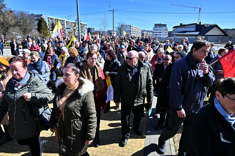 Marsz w obronie św. Jana Pawła II 