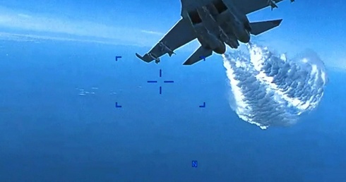 Rosja przerwała poszukiwania strąconego amerykańskiego drona na Morzu Czarnym