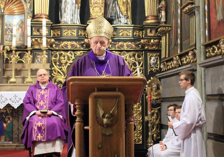 90. rocznica sakry abp. Józefa Gawliny w Raciborzu