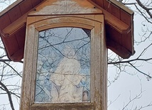 Kapliczka Leśnej Matki Boskiej.